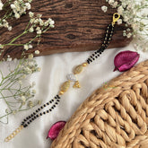 Vriksham Oval With Pear Style Mangalsutra Bracelet-G18766